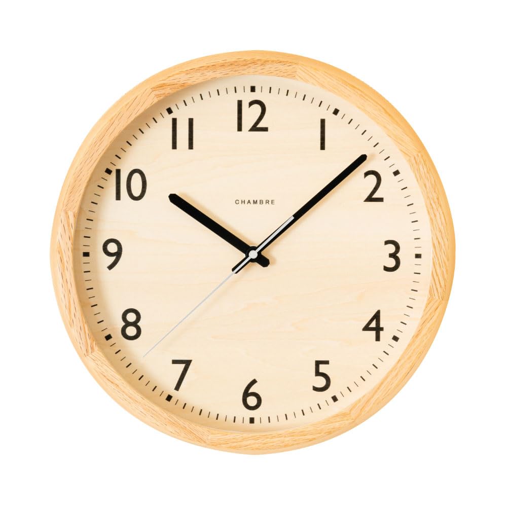 Interzero CHAMBRE DROP CLOCK Clock Oak Radio-Controlled CH-039OA W306×H306×D50mm
Interzero CHAMBRE DROP CLOCK Clock Oak Radio-Controlled CH-039OA W306×H306×D50mm