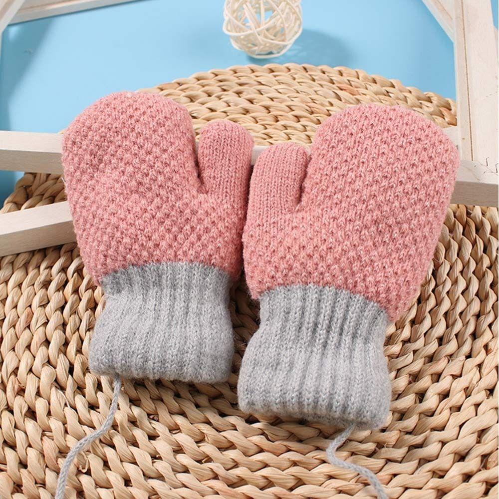 Children Soft Plush Thick Warm Kids Gloves Knitted Mittens Cute рожевий
Children Soft Plush Thick Warm Kids Gloves Knitted Mittens Cute рожевий