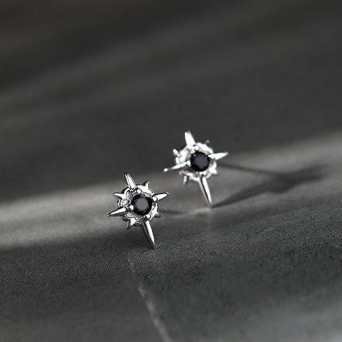 Fashion Star Shape Cute Zircon Earrings Women Evening Party Jewelry чорний
Fashion Star Shape Cute Zircon Earrings Women Evening Party Jewelry чорний