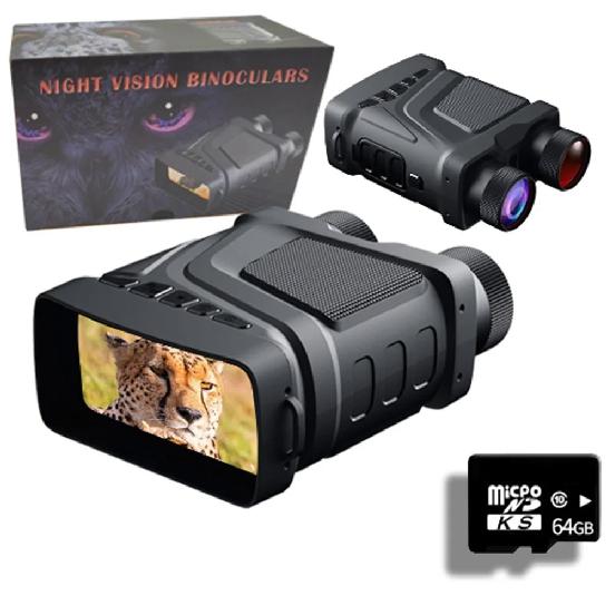 5X Digital Zoom 1080p HD Binoculars Telescopes 850nm Infrared Night Vision Goggles for Outdoor Hunting Camping Surveillance Tool Standard
5X Digital Zoom 1080p HD Binoculars Telescopes 850nm Infrared Night Vision Goggles for Outdoor Hunting Camping Surveillance Tool Standard