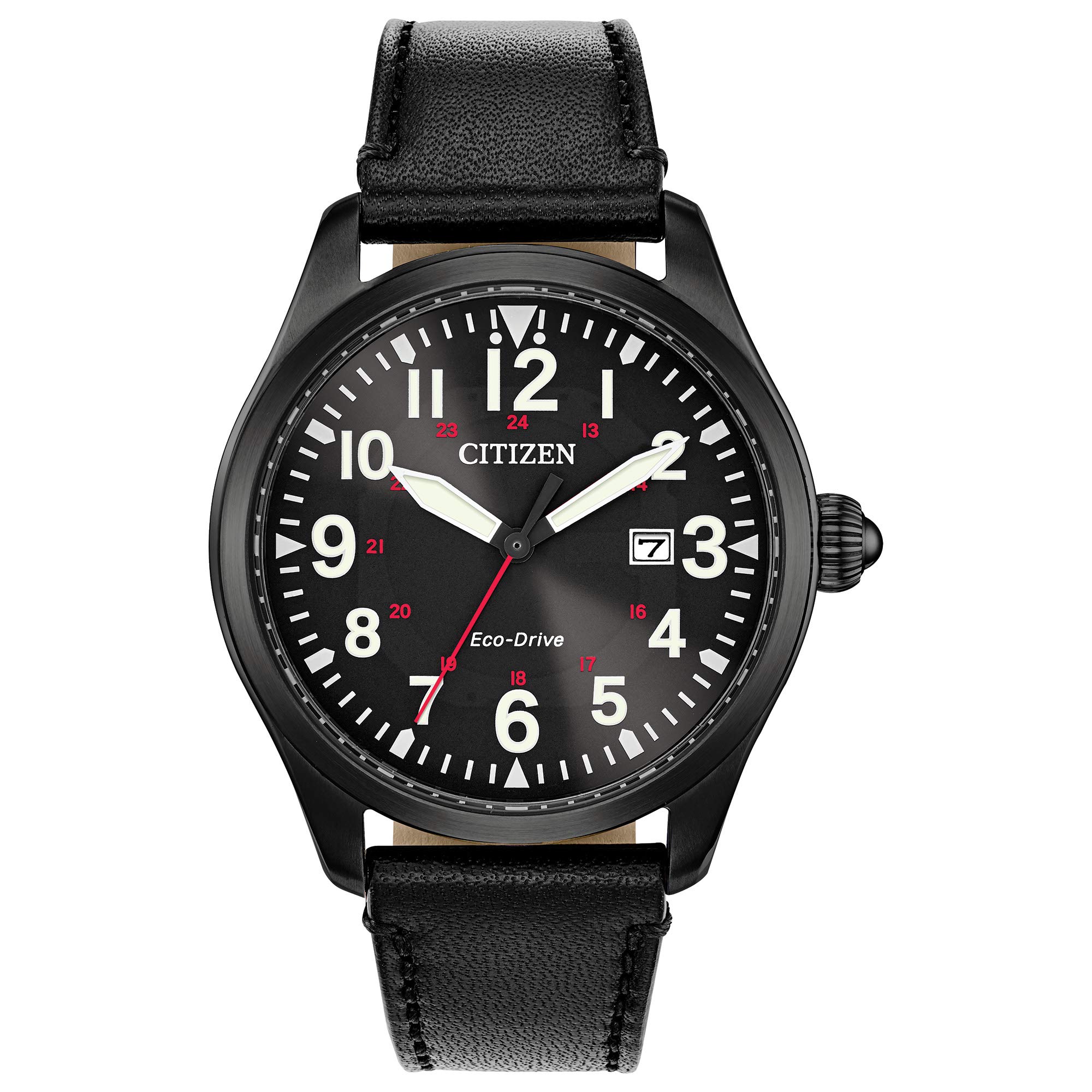 CITIZEN Citizen Eco-Drive Chandler BM6835-15E Watch Men s Military Analog Solar Black Leather Belt
CITIZEN Citizen Eco-Drive Chandler BM6835-15E Watch Men s Military Analog Solar Black Leather Belt