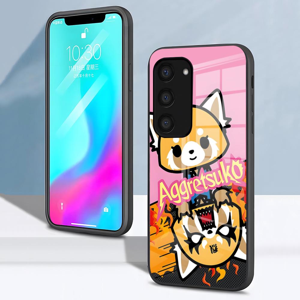 Cute A-Aggretsuko Phone Case For Samsung S26 S25 S24 FE S23 S22 S21 Plus S20 Ultra Note20Ultra Black Glass Cover Galaxy S25 plus
Cute A-Aggretsuko Phone Case For Samsung S26 S25 S24 FE S23 S22 S21 Plus S20 Ultra Note20Ultra Black Glass Cover Galaxy S25 plus
