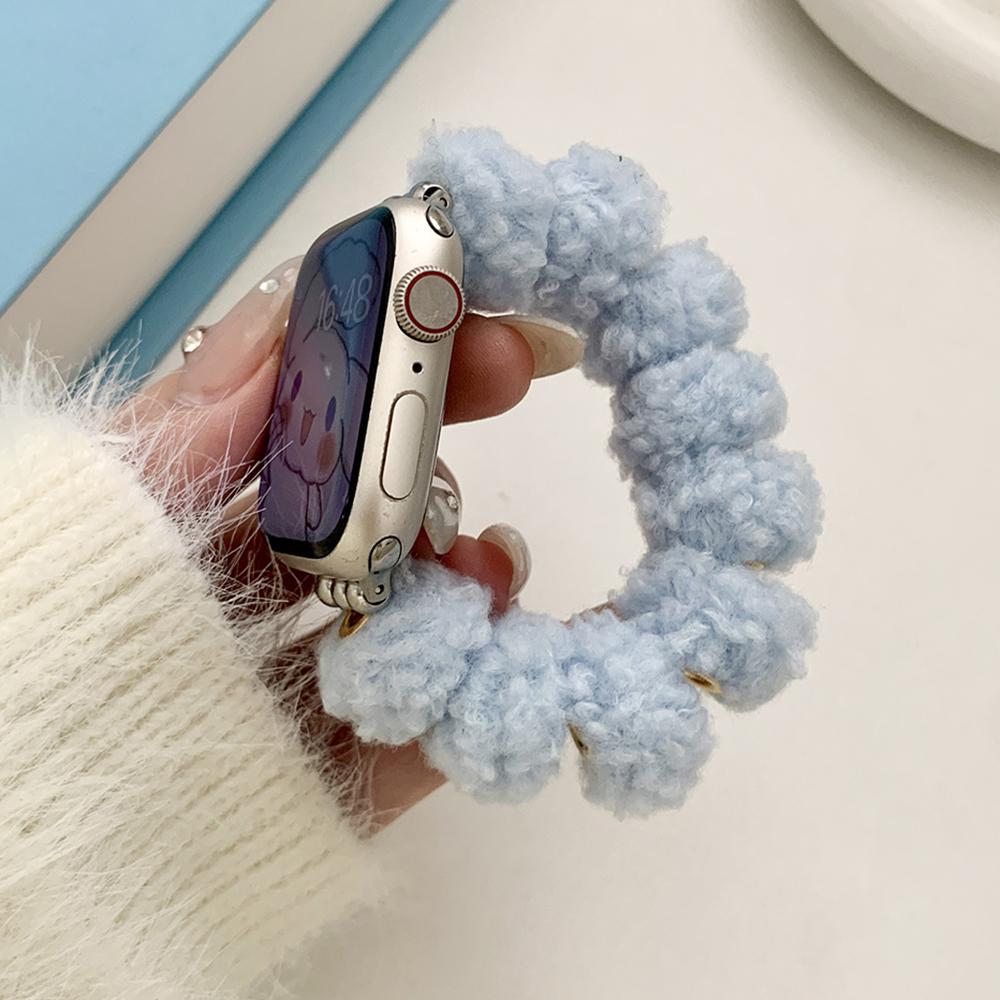 For Apple Watch Series 10 42mm/9 8 7 41mm/SE (2023) SE (2022) SE 6 5 4 40mm/3 2 1 38mm Soft Plush Band Blue
For Apple Watch Series 10 42mm/9 8 7 41mm/SE (2023) SE (2022) SE 6 5 4 40mm/3 2 1 38mm Soft Plush Band Blue