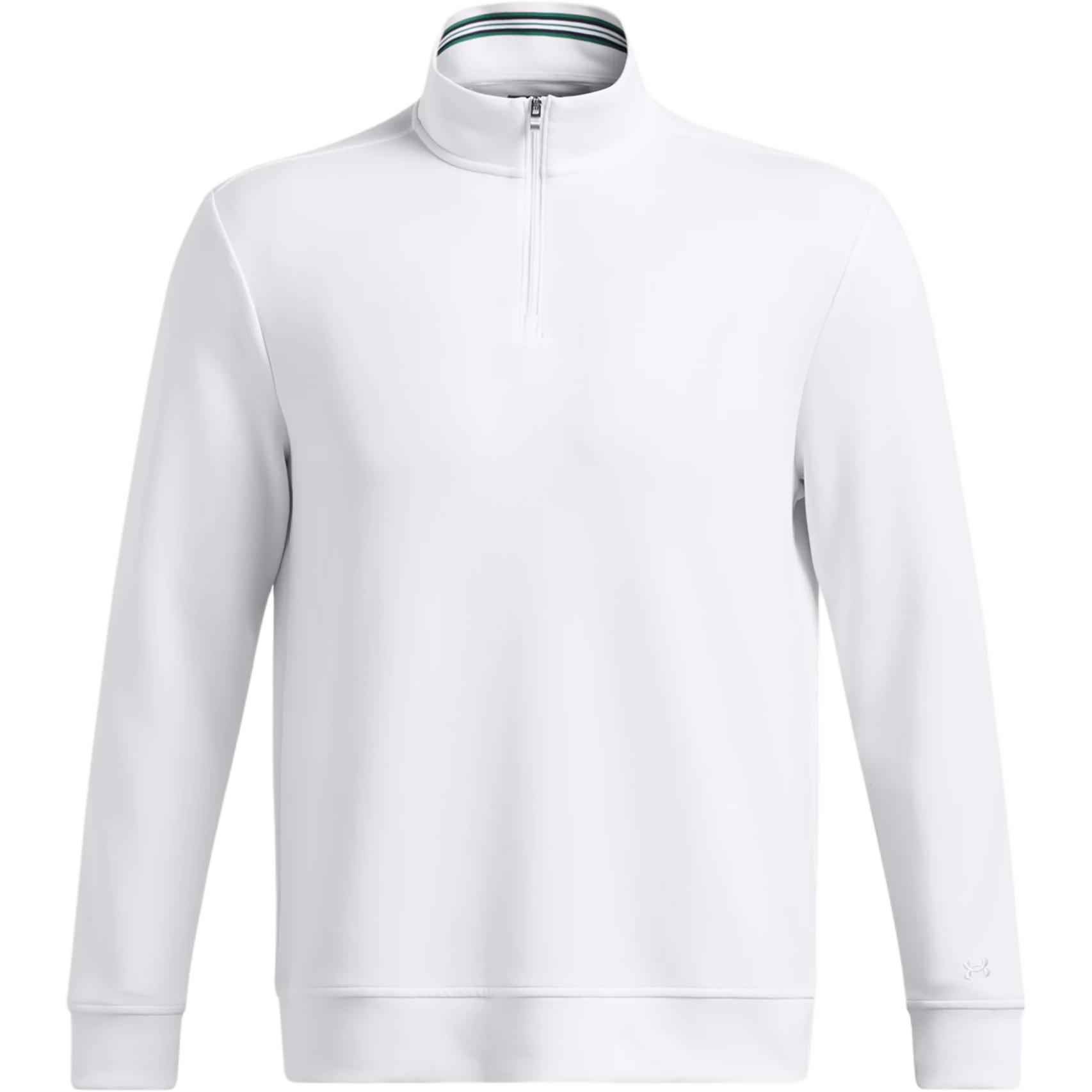 Under Armour Solid Color Stand Collar Half Zip Long Sleeve Sweatshirt Men sweatshirt White 1388715-100 XXL
Under Armour Solid Color Stand Collar Half Zip Long Sleeve Sweatshirt Men sweatshirt White 1388715-100 XXL