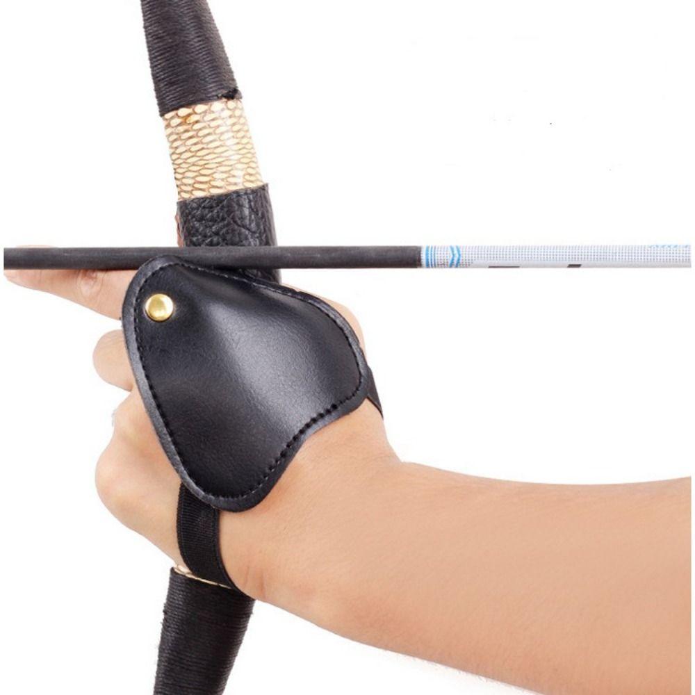 PU Leather Adjustable Elastic Band Adjustable Hunting Accessory Archery Finger Protector Unisex чорний
PU Leather Adjustable Elastic Band Adjustable Hunting Accessory Archery Finger Protector Unisex чорний