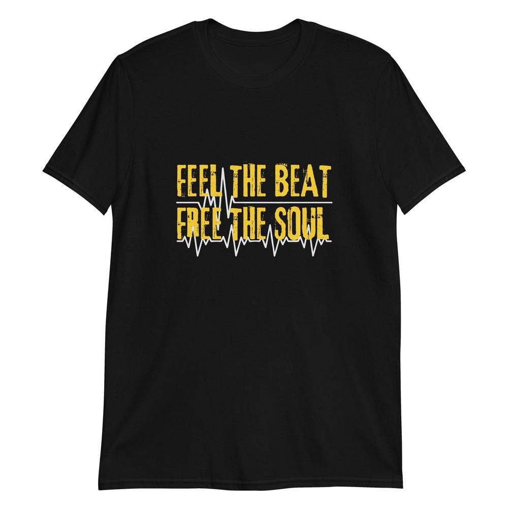Feel the Beat, Free the Soul: Heartbeat T-Shirt M
Feel the Beat, Free the Soul: Heartbeat T-Shirt M