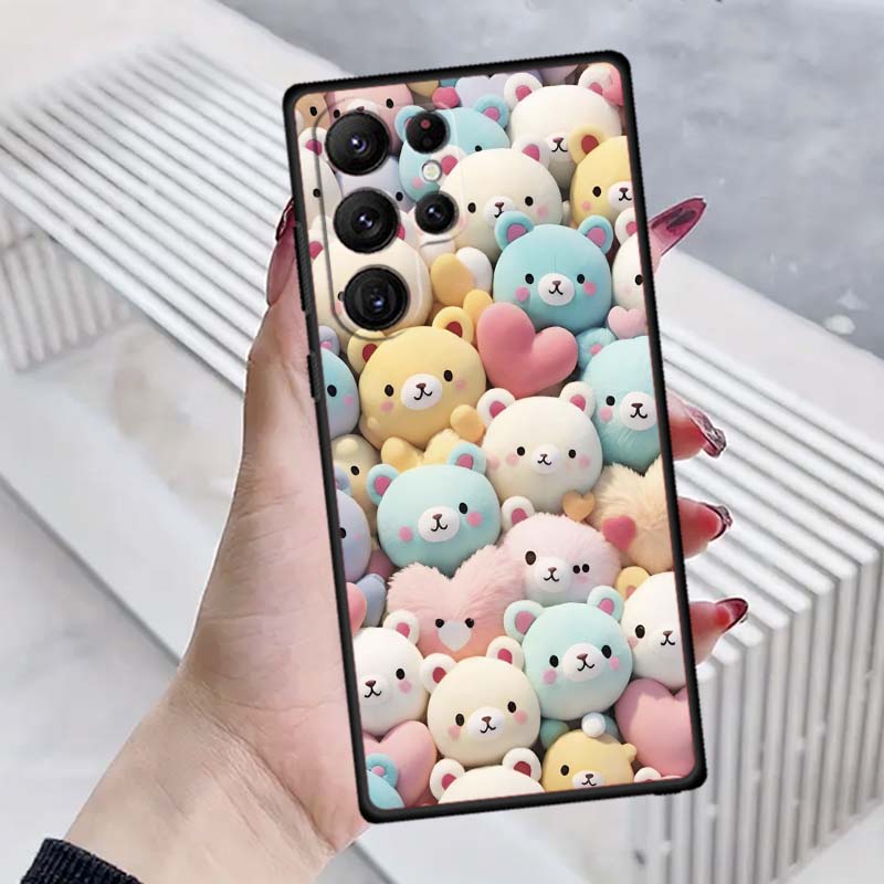 Cartoon Animals Cute Phone Case For Samsung Galaxy S26 S25 S24 S23 S22 S21 S20 Ultra Plus FE 5G Black Soft TPU Galaxy S26 Pro
Cartoon Animals Cute Phone Case For Samsung Galaxy S26 S25 S24 S23 S22 S21 S20 Ultra Plus FE 5G Black Soft TPU Galaxy S26 Pro