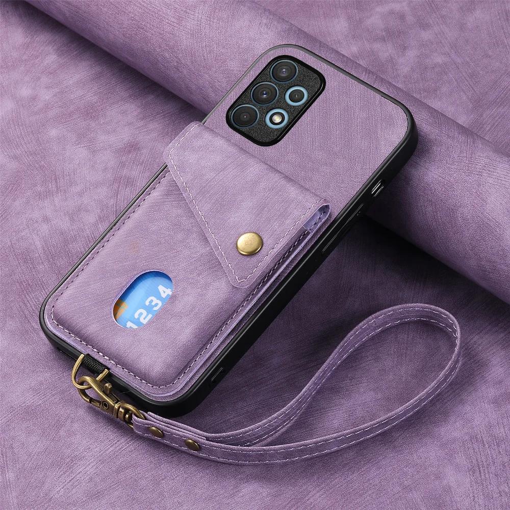 Magnet Case For Samsung Galaxy A56 A55 A54 A53 A52 A36 A35 A34 A33 A26 A25 A15 A16 Card Slot Wallet Lanyard Leather Case Cover Galaxy A56-Case & Strap фіолетовий
Magnet Case For Samsung Galaxy A56 A55 A54 A53 A52 A36 A35 A34 A33 A26 A25 A15 A16 Card Slot Wallet Lanyard Leather Case Cover Galaxy A56-Case & Strap фіолетовий