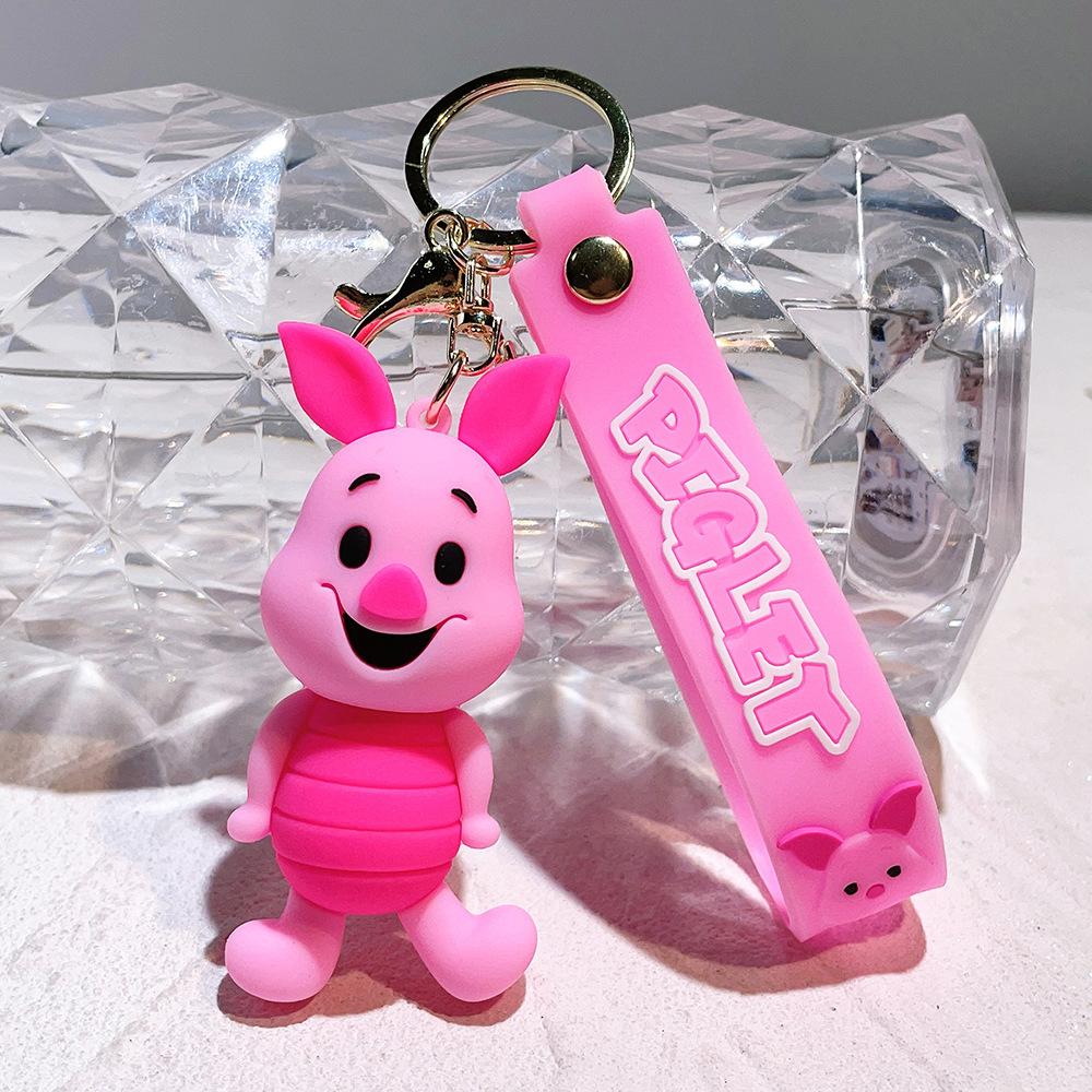 Winnie The Pooh Keychain Cute Bag Decoration Cartoon Couple Silicone Doll Piglet Tigger Eeyore Car Keyring Festival Gifts
Winnie The Pooh Keychain Cute Bag Decoration Cartoon Couple Silicone Doll Piglet Tigger Eeyore Car Keyring Festival Gifts