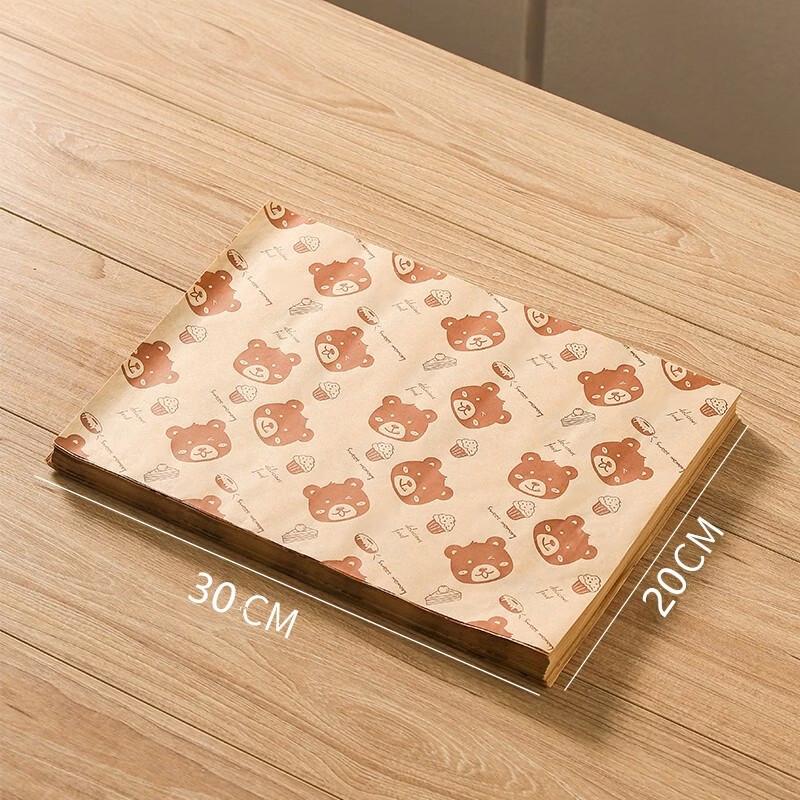 Food-Grade Bear Design Burger & Snack Paper Liners
Food-Grade Bear Design Burger & Snack Paper Liners