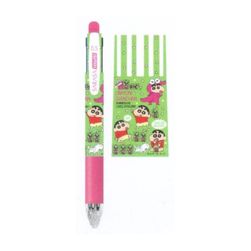 Sarasa multi 4+1 ballpoint pen mechanical pencil 0.5 zebra Chocobi Set (multifunctional pen, name sticker)
Sarasa multi 4+1 ballpoint pen mechanical pencil 0.5 zebra Chocobi Set (multifunctional pen, name sticker)