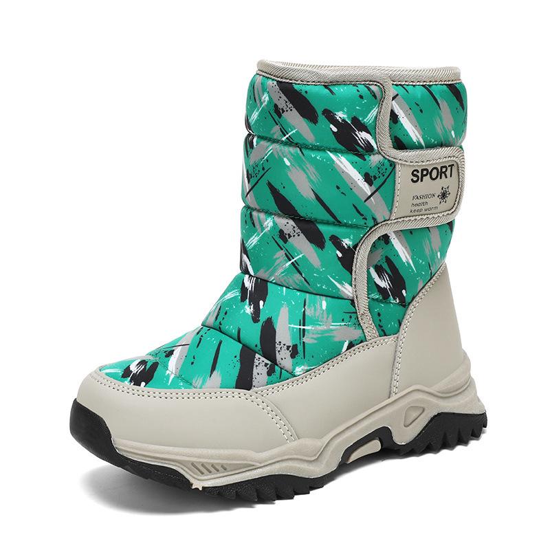 2025 Winter Children s Waterproof Snow Boots – Boys Fleece-Lined, Anti-Slip Cotton Boots Size 37 - Inner Length 23.6cm
2025 Winter Children s Waterproof Snow Boots – Boys Fleece-Lined, Anti-Slip Cotton Boots Size 37 - Inner Length 23.6cm