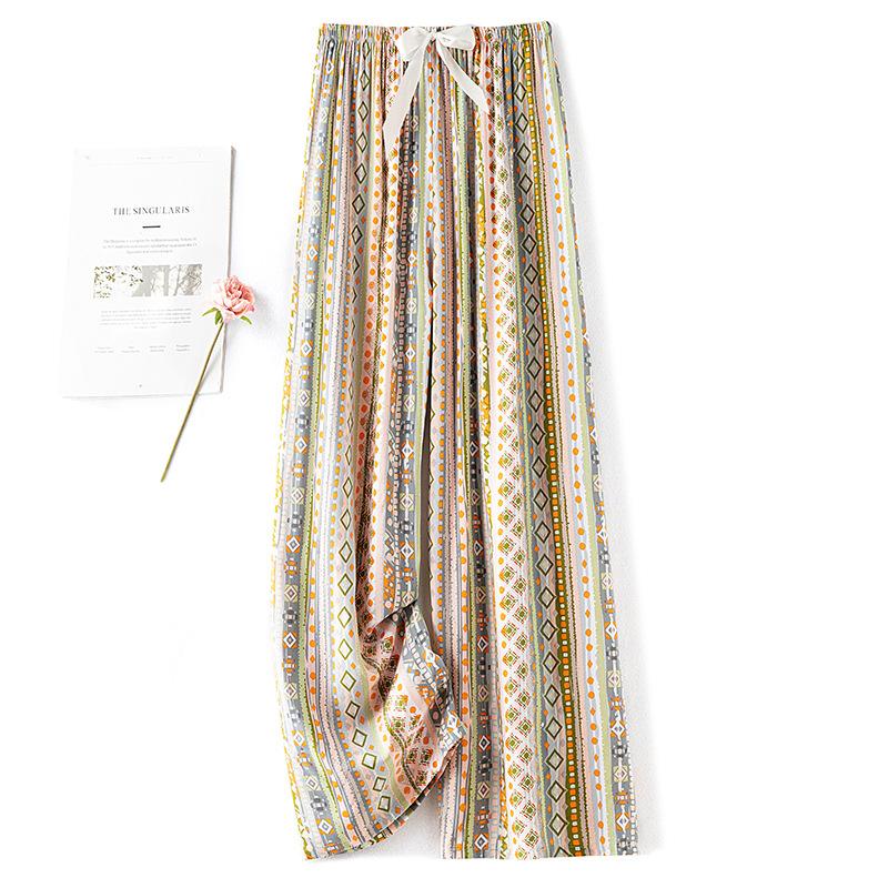 Пижамные брюки из хлопка и шелка, женские летние тонкие широкие брюки, весна и осень, можно носить на улице, свободные брюки для дома с кондиционером, длинные брюки на девять минут average size
Пижамные брюки из хлопка и шелка, женские летние тонкие широкие брюки, весна и осень, можно носить на улице, свободные брюки для дома с кондиционером, длинные брюки на девять минут average size