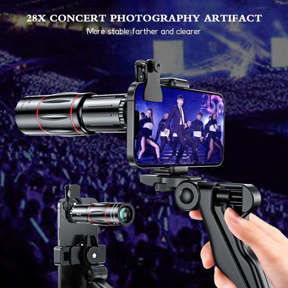 Mobile Phone Telephoto Telephoto Lens Concert Shooting Artifact External Camera Monocular High-definition Telescope 28X 18X 28X
Mobile Phone Telephoto Telephoto Lens Concert Shooting Artifact External Camera Monocular High-definition Telescope 28X 18X 28X