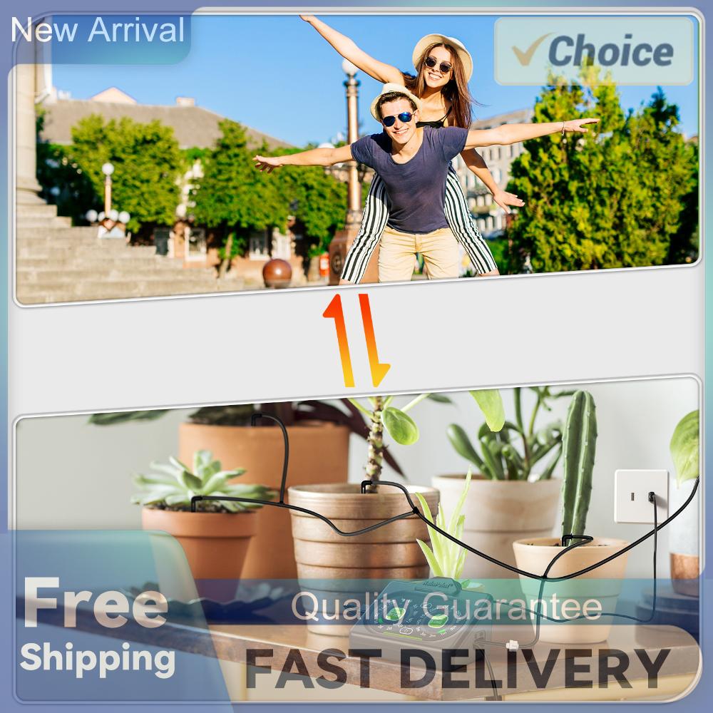 Solar Drip Irrigation System for 15 Potted Plants Compact Dual-Powered Self Plant Watering Devices for Garden Greenhouse Balcony China Mainland
Solar Drip Irrigation System for 15 Potted Plants Compact Dual-Powered Self Plant Watering Devices for Garden Greenhouse Balcony China Mainland
