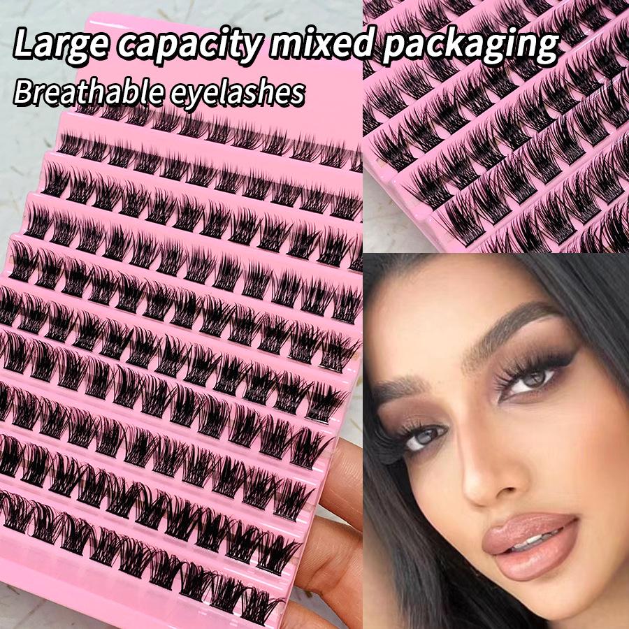 European & American Style Self-Grafting Segmented Eyelashes - Hot Melt Dense Single Cluster Flower Design
European & American Style Self-Grafting Segmented Eyelashes - Hot Melt Dense Single Cluster Flower Design