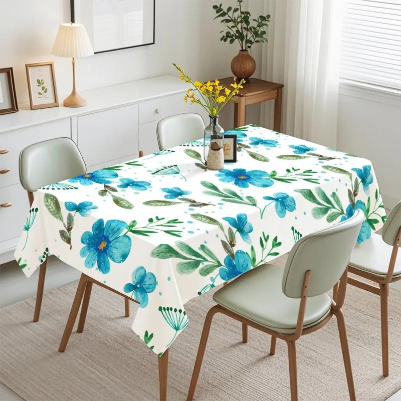 Winter Xmas Kitchen Dining Tablecloth Christmas Blue Teal Grey Snowflake Waterproof Tablecloth Table Decor Christmas Decorations 137cmx137cm(54 x54 )
Winter Xmas Kitchen Dining Tablecloth Christmas Blue Teal Grey Snowflake Waterproof Tablecloth Table Decor Christmas Decorations 137cmx137cm(54 x54 )