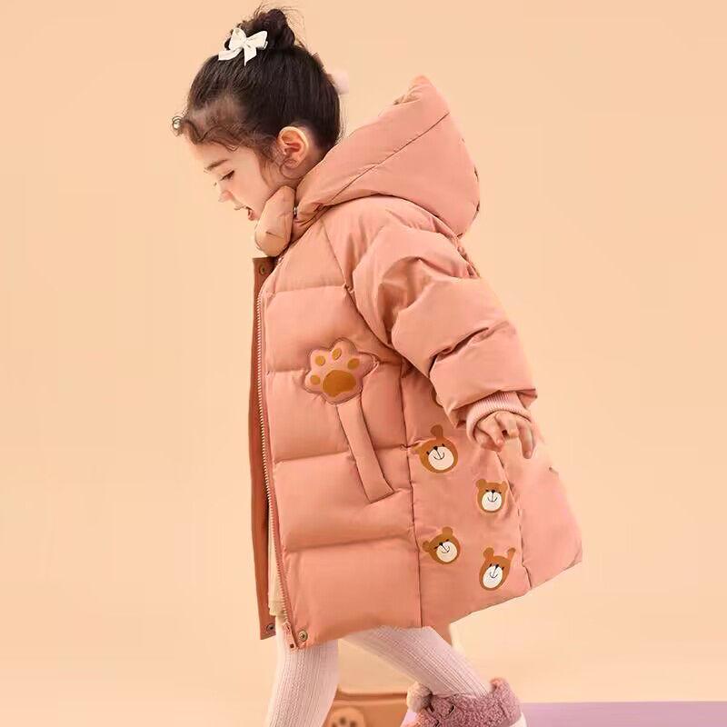 Детская стильная утолщенная зимняя пуховая куртка 2025 - средней длины, теплая, унисекс, верхняя одежда для малышей 120 cm розовый
Детская стильная утолщенная зимняя пуховая куртка 2025 - средней длины, теплая, унисекс, верхняя одежда для малышей 120 cm розовый