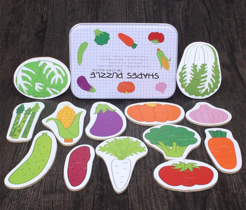 Big Size Flake Baby Wooden Puzzle Early Education Animal Fruit Cognition Pair Card Puzzle Set With Metal Box for Kids Gift
Big Size Flake Baby Wooden Puzzle Early Education Animal Fruit Cognition Pair Card Puzzle Set With Metal Box for Kids Gift