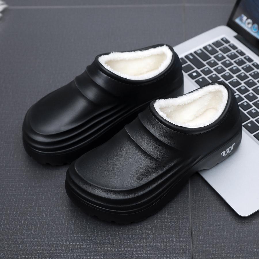 Silent cotton slippers winter bag with home kitchen chef platform nurse cotton shoes 36 чёрный
Silent cotton slippers winter bag with home kitchen chef platform nurse cotton shoes 36 чёрный