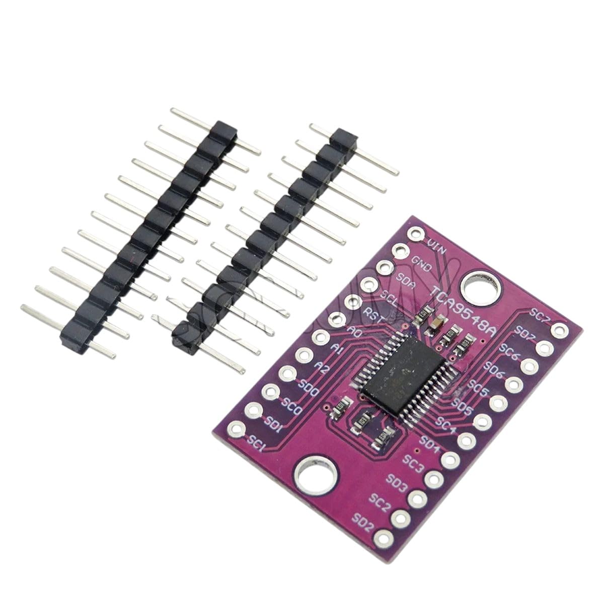 TCA9548A I2C IIC Multiplexer Extender Board 8 Channel with Reset Compatible with for Arduino Raspberry Pi ESP32 STM Expansion
TCA9548A I2C IIC Multiplexer Extender Board 8 Channel with Reset Compatible with for Arduino Raspberry Pi ESP32 STM Expansion
