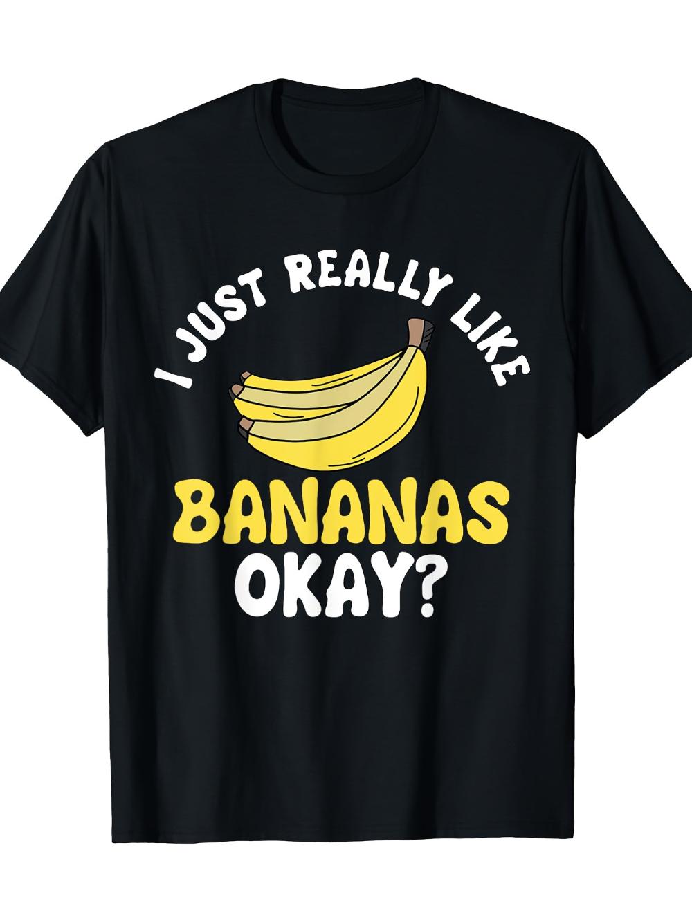 Men s Funny I JUST REALLY LIKE BANANAS OKAY Graphic T-Shirt Black White Print Lightweight Quick-dry Polyester Tee S разноцветный
Men s Funny I JUST REALLY LIKE BANANAS OKAY Graphic T-Shirt Black White Print Lightweight Quick-dry Polyester Tee S разноцветный