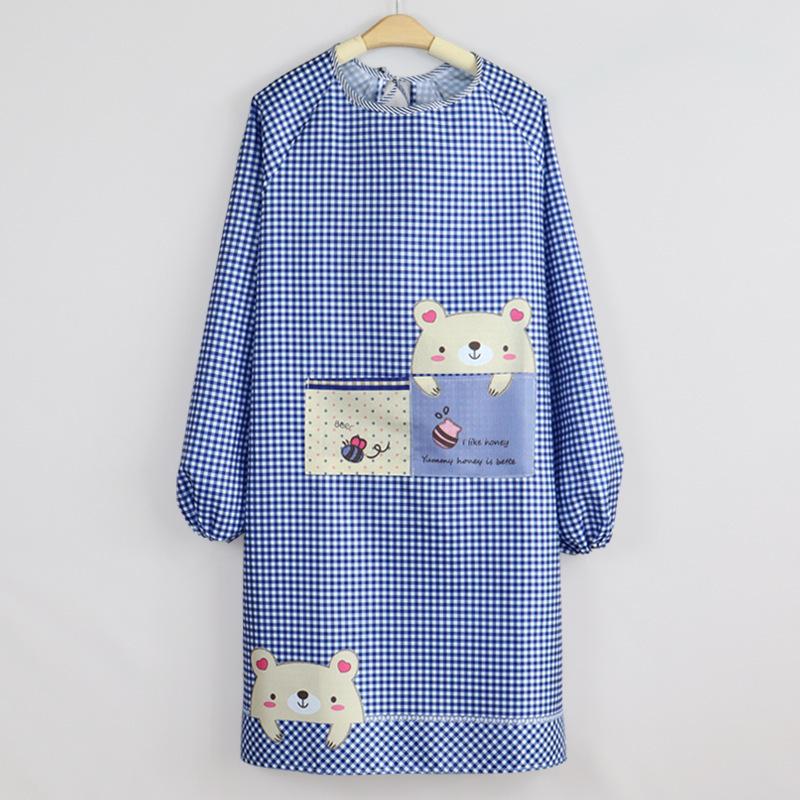 Korean Style Long Sleeve Cooking Smock - Anti-Dirty, Anti-Oil Apron for Adults синий
Korean Style Long Sleeve Cooking Smock - Anti-Dirty, Anti-Oil Apron for Adults синий