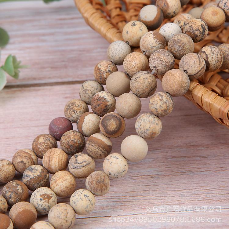 Матовые бусины из круглого пиктографического камня - Натуральные рассыпные бусины для изготовления ювелирных изделий своими руками. 6mm/Per Strand
Матовые бусины из круглого пиктографического камня - Натуральные рассыпные бусины для изготовления ювелирных изделий своими руками. 6mm/Per Strand