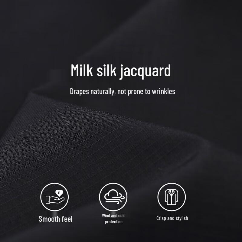 Septwolves Men s Autumn/Winter Stand Collar Jacquard Business Casual Jacket L
Septwolves Men s Autumn/Winter Stand Collar Jacquard Business Casual Jacket L