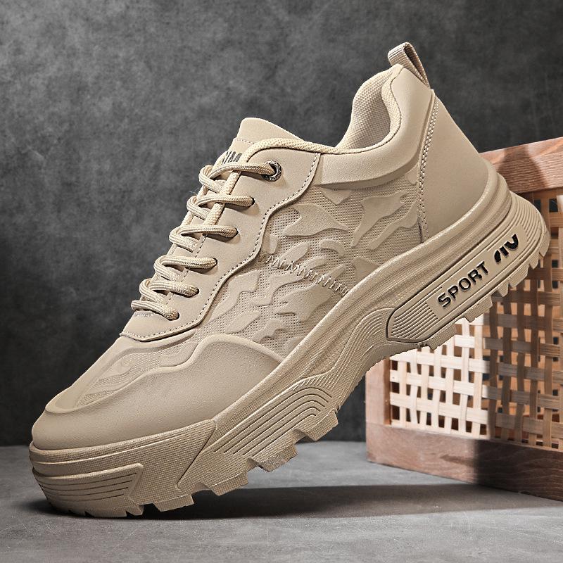 2026 Autumn New Men s Solid Casual Low Top Thick Soled Sports Shoes Fashi Versatile Comfortable N Slip Niche Chunky sneakers 39 хаки
2026 Autumn New Men s Solid Casual Low Top Thick Soled Sports Shoes Fashi Versatile Comfortable N Slip Niche Chunky sneakers 39 хаки
