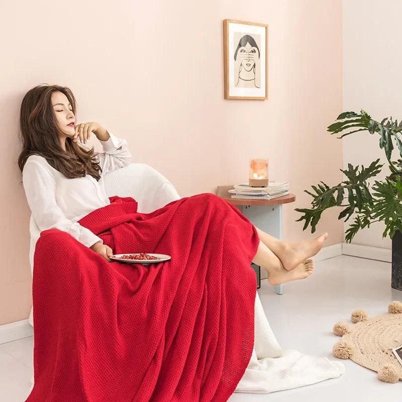 Summer Lightweight All Cotton Small Blanket Casual Air-conditioned Room Cover Blanket Single layer Children Pure ventilate 85x135CM красный
Summer Lightweight All Cotton Small Blanket Casual Air-conditioned Room Cover Blanket Single layer Children Pure ventilate 85x135CM красный