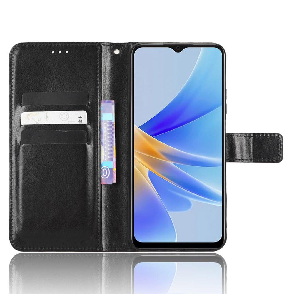 For Oppo A17 4G Crazy Horse Texture PU Leather Phone Case Full Protection Magnetic Clasp Cover with Stand Wallet Gold
For Oppo A17 4G Crazy Horse Texture PU Leather Phone Case Full Protection Magnetic Clasp Cover with Stand Wallet Gold