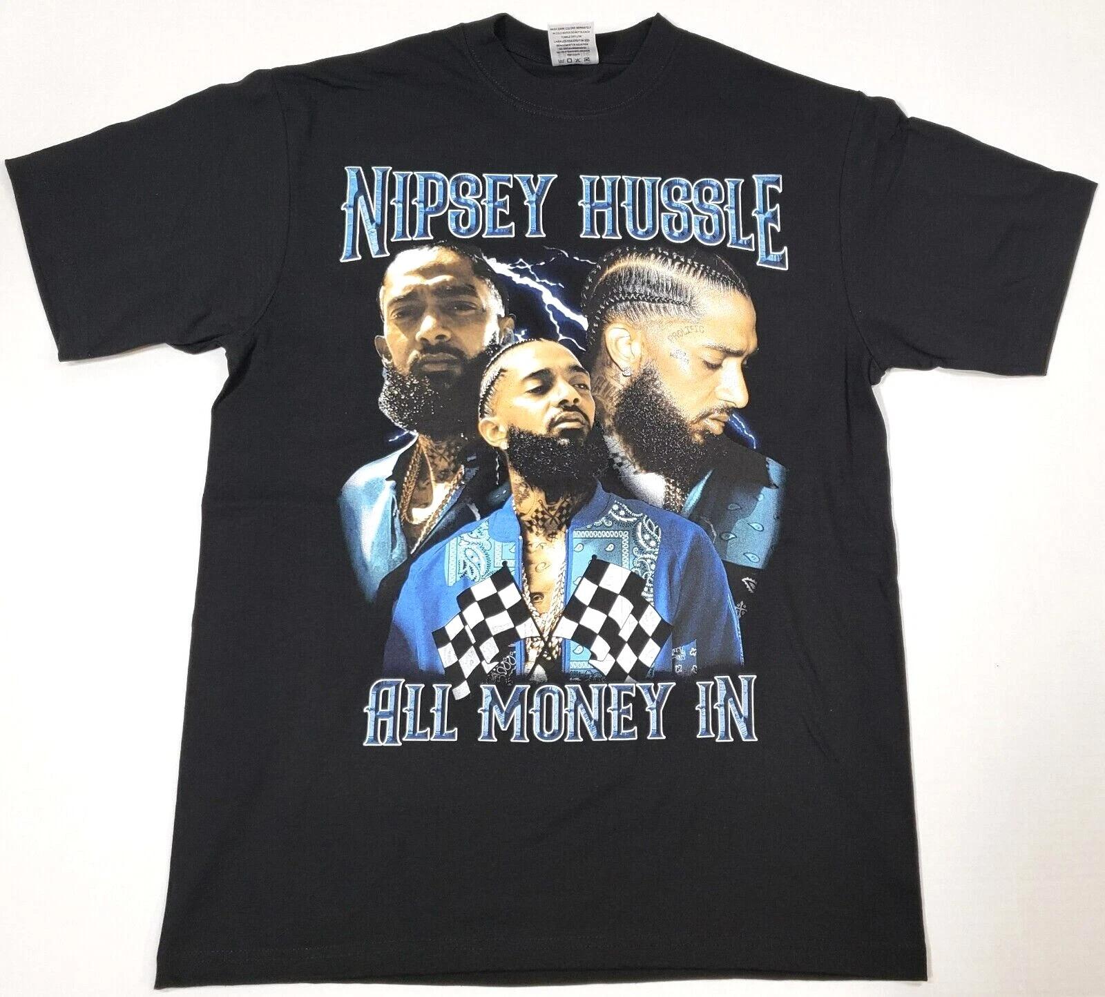 NIPSEY HUSSLE T-shirt Crenshaw Urban Hip Hop Rap HU$$LE Men s Tee Black New L
NIPSEY HUSSLE T-shirt Crenshaw Urban Hip Hop Rap HU$$LE Men s Tee Black New L
