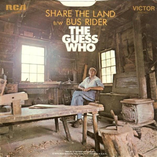 7inch Record GUESS WHO Share The Land Bus Rider ZPKS5442 RCA Victor 1970 US Rock Used
7inch Record GUESS WHO Share The Land Bus Rider ZPKS5442 RCA Victor 1970 US Rock Used