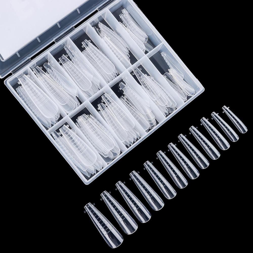 Home Diy 12 Sizes French Style Full Cover Nail Forms Long Ballerina Coffin Dual Nail Forms Clear
Home Diy 12 Sizes French Style Full Cover Nail Forms Long Ballerina Coffin Dual Nail Forms Clear