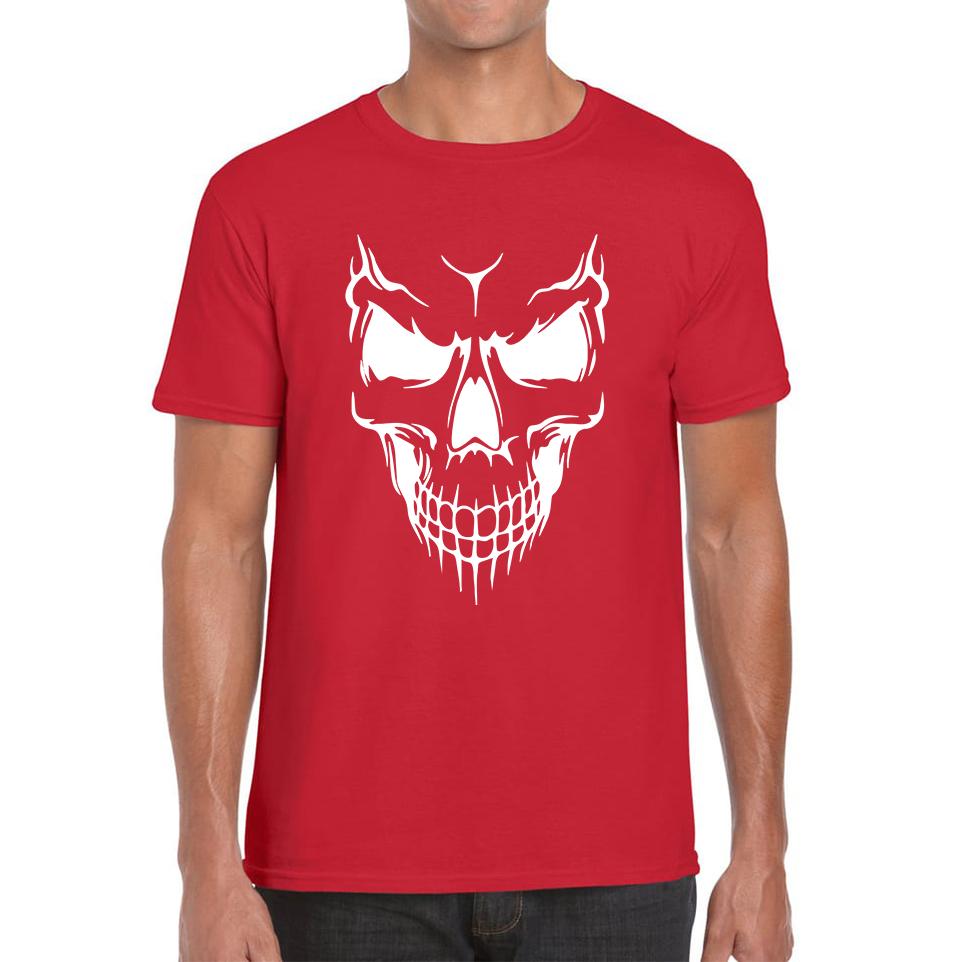 Skull Face Scary Horror Biker Racers Novelty Spooky Mens Tee Top S
Skull Face Scary Horror Biker Racers Novelty Spooky Mens Tee Top S