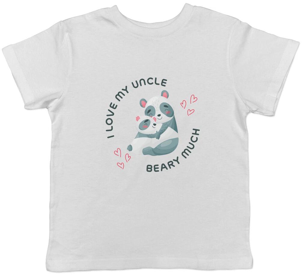I Love My Uncle Beary Much Cute Panda Childrens Kids T-Shirt Girls Boys 140
I Love My Uncle Beary Much Cute Panda Childrens Kids T-Shirt Girls Boys 140