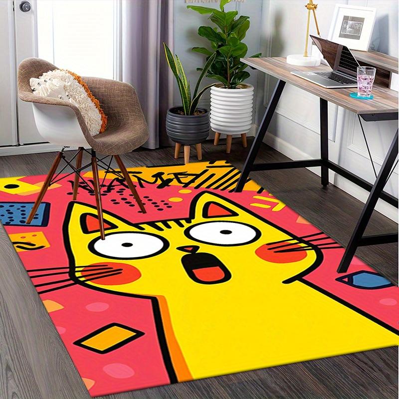 Line Kitten Office Carpet Soft Polyester Entrance Carpet Washable Non slip Machine Washable Indoor C 60cm by 90cm
Line Kitten Office Carpet Soft Polyester Entrance Carpet Washable Non slip Machine Washable Indoor C 60cm by 90cm