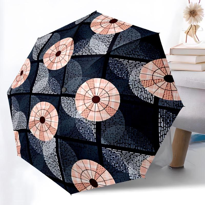 1pc Geometric Shapes Automatic Opening/Closing Folding Umbrella with 8 Ribs, Portable Sunshade Umbrella Birthday and Holidays gifts yy250105112
1pc Geometric Shapes Automatic Opening/Closing Folding Umbrella with 8 Ribs, Portable Sunshade Umbrella Birthday and Holidays gifts yy250105112