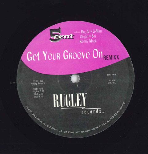 12inch Record 5 CENT Get Your Groove On Remixx RR21061 RUGLEY 1999 US Rap HipHopRB Used
12inch Record 5 CENT Get Your Groove On Remixx RR21061 RUGLEY 1999 US Rap HipHopRB Used