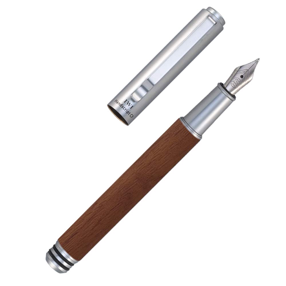 Перьевая ручка IWI Extra Fine Hand Script Wood Brown D77D IWI-9S640 коричневый древесины
Перьевая ручка IWI Extra Fine Hand Script Wood Brown D77D IWI-9S640 коричневый древесины