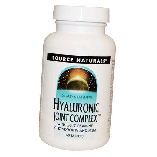 Гіалуронова кислота з Глюкозаміном Хондроїтином та МСМ, Hyaluronic Joint Complex, Source Naturals 60таб (03355008) 60tab
Гіалуронова кислота з Глюкозаміном Хондроїтином та МСМ, Hyaluronic Joint Complex, Source Naturals 60таб (03355008) 60tab