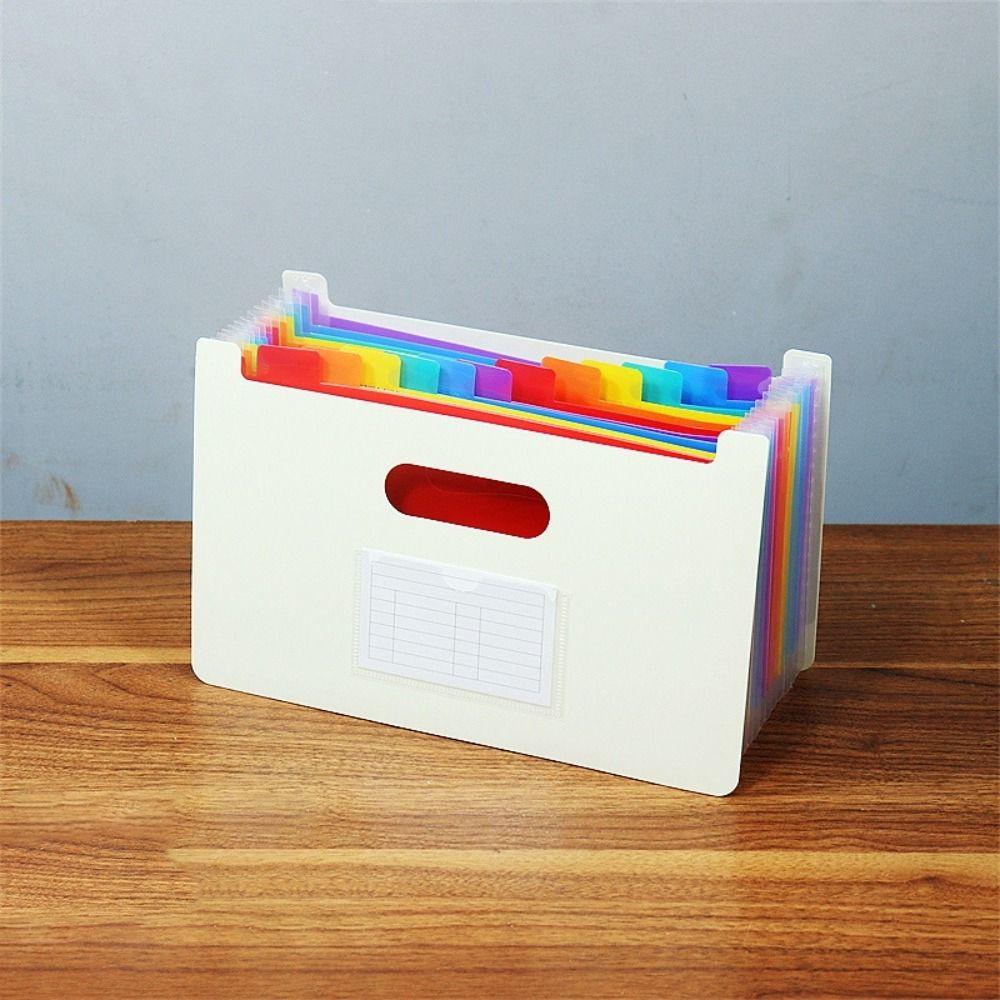 Large Capacity Expanding File Folder Multi-layer Hanging Filer a5 Organ Folder Office Style 4
Large Capacity Expanding File Folder Multi-layer Hanging Filer a5 Organ Folder Office Style 4