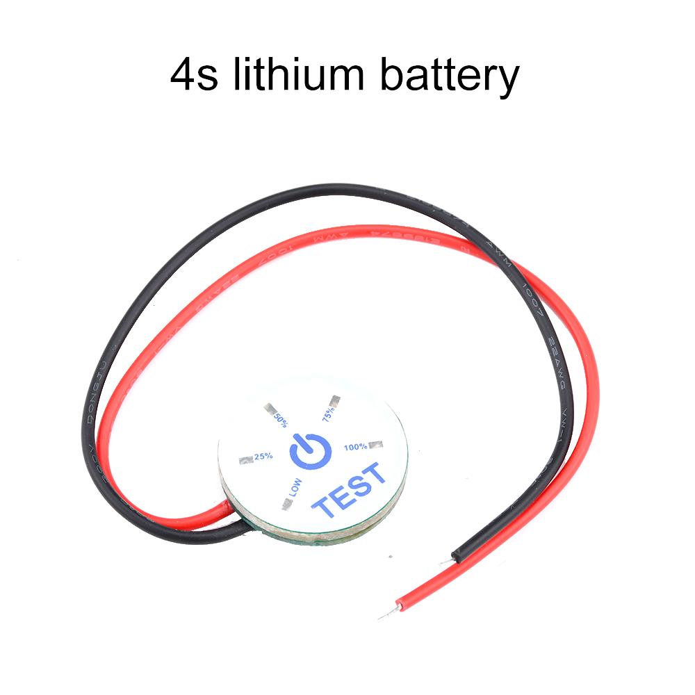 Round Battery Level Indicator Undervoltage Indicator Reverse Connection 1S 2S 3S 4S 5S 6S 12V
Round Battery Level Indicator Undervoltage Indicator Reverse Connection 1S 2S 3S 4S 5S 6S 12V