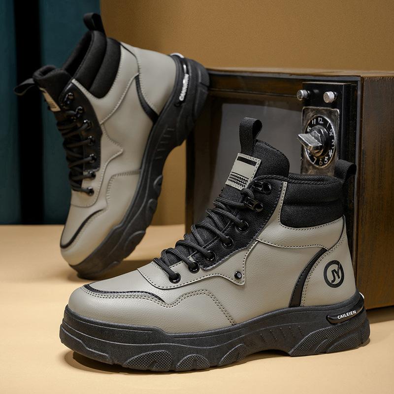 High-top Martin boots men s shoes autumn new shoes men s versatile British style platform short boots 44
High-top Martin boots men s shoes autumn new shoes men s versatile British style platform short boots 44
