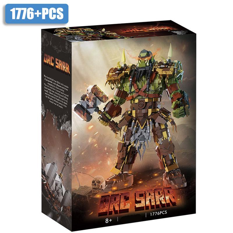 Ігрова Серія Warcraft MOC 1776шт ORC Thrall Фігурки Будівельні Блоки Цеглинки Набір Зібрати Модель Орків Іграшки Для Дітей Хлопчиків Подарунки
Ігрова Серія Warcraft MOC 1776шт ORC Thrall Фігурки Будівельні Блоки Цеглинки Набір Зібрати Модель Орків Іграшки Для Дітей Хлопчиків Подарунки