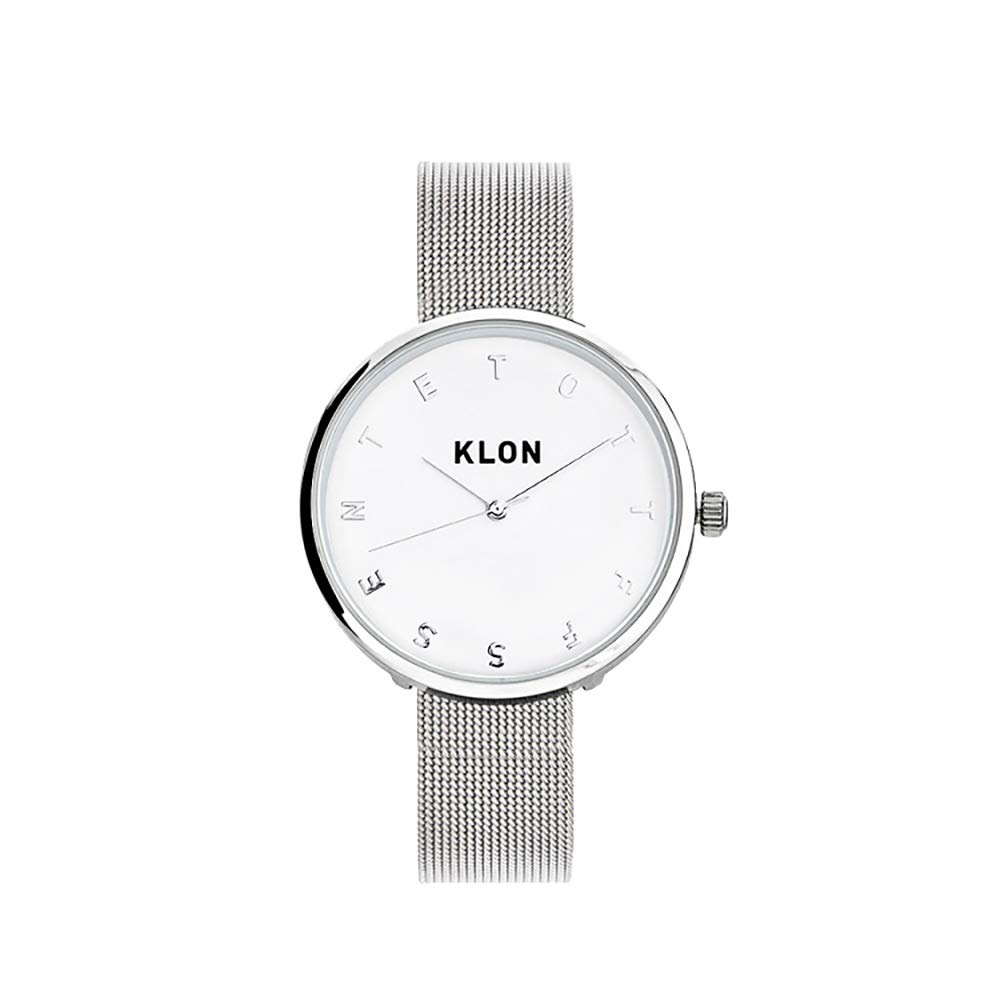 Watch Arm Watch Silver Stainless Steel Made in Japan Business Waterproof Popular Brand KLON ALPHABET TIME 33mm Men s Women s -SILVER MESH- Ver.SILVER
Watch Arm Watch Silver Stainless Steel Made in Japan Business Waterproof Popular Brand KLON ALPHABET TIME 33mm Men s Women s -SILVER MESH- Ver.SILVER