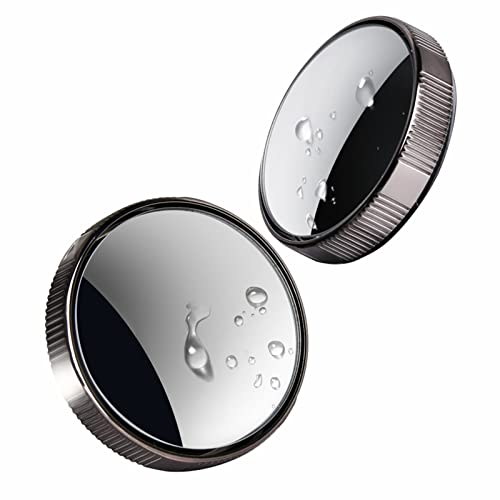 Car Auxiliary Mirror Side Mirror 360 Degree Adjustable Waterproof Anti-Fall Round Blind Spot Mirror Set of 2 (Black)
Car Auxiliary Mirror Side Mirror 360 Degree Adjustable Waterproof Anti-Fall Round Blind Spot Mirror Set of 2 (Black)