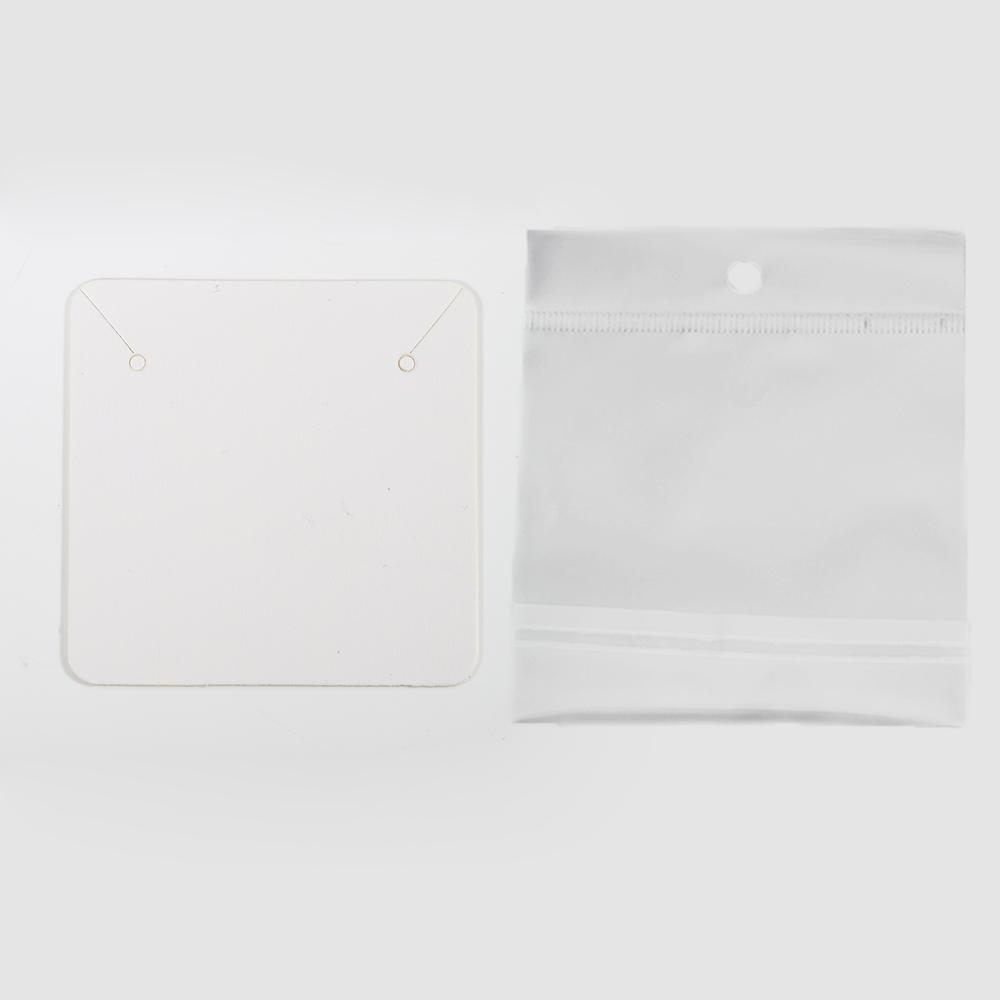 Earring Cards and 50pcs Bags 5x5cm Card Necklace Earring Display Cards Self-Seal Bags Kraft Paper Card for DIY Jewelry Packaging 50pcs Only Card
Earring Cards and 50pcs Bags 5x5cm Card Necklace Earring Display Cards Self-Seal Bags Kraft Paper Card for DIY Jewelry Packaging 50pcs Only Card
