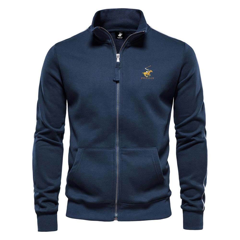 POLO CLUB Embroidered Autumn Winter New Men s Stand Up Collar Zipper Long Sleeved Sweatshirt Sports Contrasting Color Casual Cardigan Jacket XXL
POLO CLUB Embroidered Autumn Winter New Men s Stand Up Collar Zipper Long Sleeved Sweatshirt Sports Contrasting Color Casual Cardigan Jacket XXL